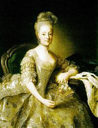 Alexander Roslin Portrait of Hedwig Elizabeth Charlotte of Holstein-Gottorp